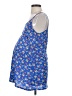 Pink Blush Floral Blue Tank Top Size S - photo 5