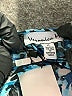 Veronica M. Print Blue Casual Dress Size M - photo 7