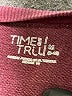 Time and Tru Burgundy Pullover Sweater Size M - photo 7