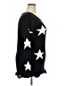 Amaryllis Stars Black Pullover Sweater Size 2X - photo 4