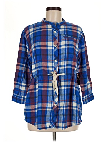 Eastern Mountain Sports 3/4 Sleeve Button-Down Shirt (view 1)