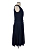 Eliza J Solid Blue Cocktail Dress Size 12 - photo 4