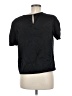 Apt. 9 100% Polyester Black Short Sleeve Top Size M - photo 2