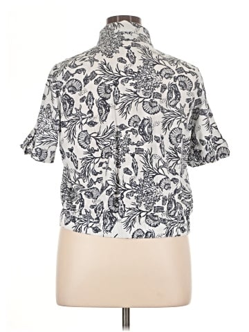 Unique Spectrum Short Sleeve Blouse (view 2)