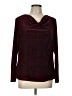 Talbots Burgundy Long Sleeve Top Size L - photo 1