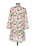 Mud Pie 100% Viscose Print White Casual Dress Size S - photo 2