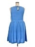 Torrid 100% Polyester Blue Casual Dress Size 3X Plus (3) - photo 2