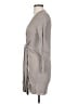MM. LaFleur 100% Rayon Gray Tan Cardigan Size XS - photo 5