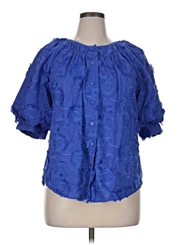 Chico's Short Sleeve Blouse (view 1)