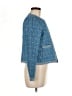 J. McLaughlin 100% Polyester Blue Jacket Size M - photo 4