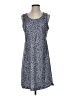L.L.Bean Print Blue Casual Dress Size S - photo 1