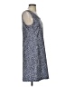 L.L.Bean Print Blue Casual Dress Size S - photo 4