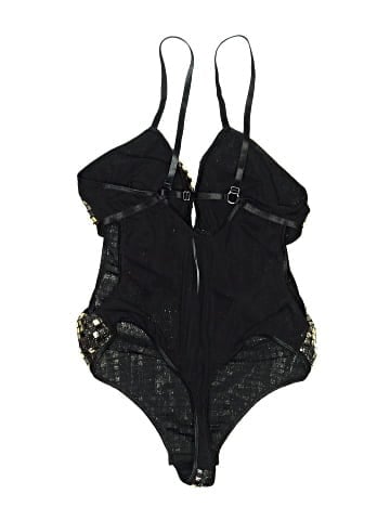 Black Fuchsia by Secret Lace Bodysuit (view 2)