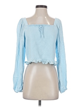 Celebrity Pink Long Sleeve Blouse