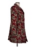 Portrait Paisley Burgundy Coat Size L - photo 4
