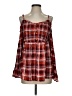Torrid 100% Rayon Red Long Sleeve Blouse Size (00) - photo 1