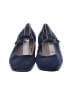 Ann Mashburn 100% Leather Blue Flats Size EU 37 1/2 - photo 2