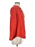 Notations Orange 3/4 Sleeve Blouse Size M - photo 4