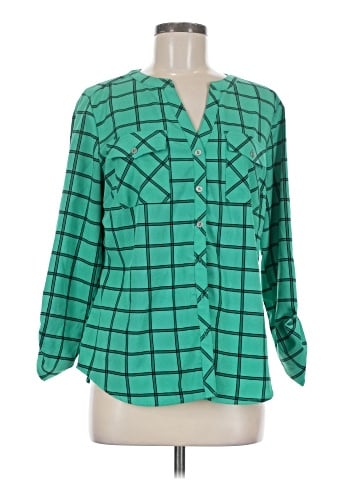 Notations Long Sleeve Blouse (view 1)