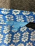 Draper James Blue Short Sleeve Blouse Size M - photo 7