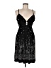 Cache Paisley Black Cocktail Dress Size 8 - photo 1