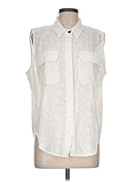 Rag & Bone Sleeveless Button Down Shirt