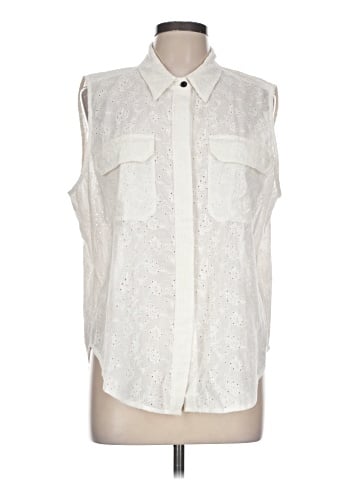 Rag & Bone Sleeveless Button-Down Shirt (view 1)