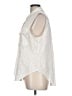 Rag & Bone 100% Cotton Ivory Sleeveless Button-Down Shirt Size L - photo 5