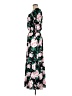 On 34th 100% Polyester Floral Black Green Casual Dress Size M - photo 5