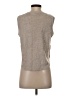 90 Degree by Reflex 100% Polyester Gray Sleeveless Blouse Size S - photo 2