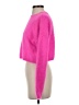 Bardot Solid Pink Pullover Sweater Size S - photo 5