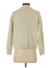 Gap 100% Cotton Solid Ivory Turtleneck Sweater Size XS - photo 2
