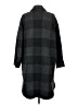 John & Jenn Plaid Gray Coat Size XS - photo 2