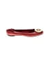 Tory Burch Burgundy Flats Size 7 1/2 - photo 1