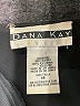 Dana Kay 100% Polyester Black Kimono Size 14 - photo 7