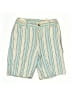Janie and Jack Stripes Blue Khaki Shorts Size 3 - photo 1