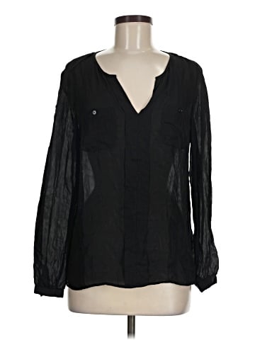 Massimo Dutti Long Sleeve Blouse (view 1)
