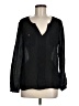 Massimo Dutti Black Long Sleeve Blouse Size 6 - photo 1