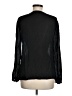 Massimo Dutti Black Long Sleeve Blouse Size 6 - photo 2