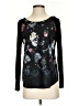 French Connection 100% Polyester Black Long Sleeve Top Size S - photo 1
