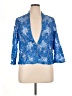 Jessica Howard 100% Nylon Blue Kimono Size 14 - photo 1