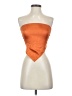 Shein 100% Polyester Orange Tube Top Size 4 - photo 1