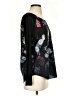 French Connection 100% Polyester Black Long Sleeve Top Size S - photo 4