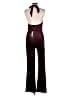 Motel Metallic Burgundy Jumpsuit Size M - photo 2