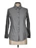 Theory Solid Gray Long Sleeve Button-Down Shirt Size L - photo 1