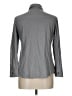 Theory Solid Gray Long Sleeve Button-Down Shirt Size L - photo 2