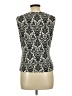 J.t.b. Black Sleeveless Blouse Size L - photo 2