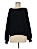 Free People Solid Black Pullover Sweater Size M - photo 1