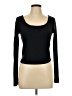 Shyanne Black Long Sleeve Top Size L - photo 1