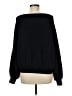 Free People Solid Black Pullover Sweater Size M - photo 2